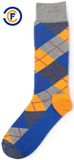 Customized Men Cotton Polyester Elastane Fashion Socks