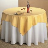 Discount High Quality 100% Polyester Restaurant Table Cover