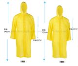 OEM Logo Camping Transparent Disposable Rain Coat Poncho Rainwear Raincoat