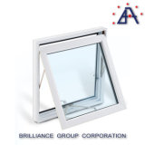Aluminum Awning Window with Double Tempered Glass