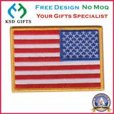 Hot Sell Custom Textile USA Flag Embroidery Fashion Decoration