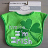 Easy Cleaning Soft Cotton Embroidered Baby Bib