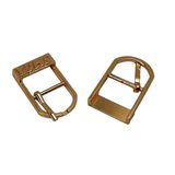 Popular Style Logo Engraved Small Metal Belt Buckle Pin Belt Buckle