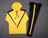 Warm UPS Sublimation Custom Yellow Black Tracksuits