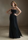 Black Longchiffon Sexy Homecoming Bridesmaid Dresses (BD3064)