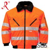 Reflective Bomber Jacket for Safety Work (QF-502)