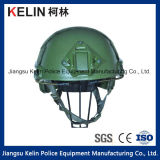 Fast Bulletproof Helmet with Green Color Level Iiia for Military