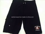 Oeko-Tex Flat Waist Cotton Logo Men Board Short Swimwear