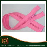 Nylon Zipper with Plastic Stopper Close End Auto Lock