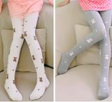 Children Kids Cotton Tights with Animal Pattern (TA610)