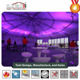 Clear PVC Latest Design Decagonal End Curved Tent for Sale