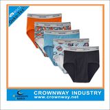 Best Colorful Pattern Boys Underwear with High Quality