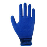 Free Samples 13G Polyester with Foam Coated Gloves