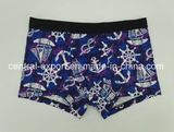 New Print Design Viscose Men's Boxer Brief Underwear