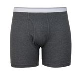 China Manufacture Customize Cotton Elastane Plain Men Boxer
