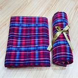 High Warmth Retention and Comfortable Travel Blanket Plain Outdoor Coral Fleece Blanket