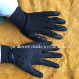 10g Crinkle Latex Coated Gloves Protective Work Glove Factory Glove