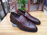 Italian Mens Leather Black Dress Shoes for Business Office