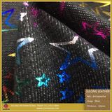 Five-Pointed Star with Seven Color Hot Film Cloth Fabric