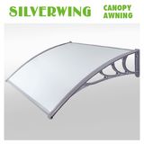 Polycarbonate Door Awnings Roof Aluminum Corner Canopy for Balcony (YY-B)