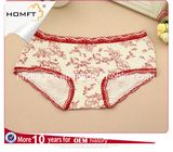 Flower Printing Colourful Briefs Modal Ladies Underwear Girls Preteen Underwear