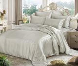 Anti-Mites Antibacterial Natural Soft Silk Bed Sheet Set