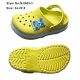 EVA Warm Kids Children LED Light Clogs with Fur for Winter