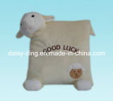 Plush Sheep Shape Cushion with Good Embordiery