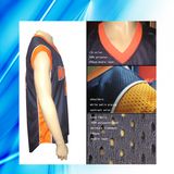 100% Polyester Man's Sleeveless Basketball Wear