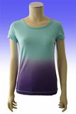 Ladies Pink Round Neck T-Shirt