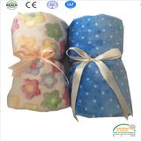 Flower Printing Super Soft Baby Blanket China Factory