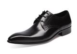 Soft Leather Comfortable Formal Dress Shoes for Fathers