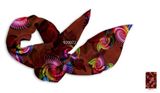 Shell Patern Deisgn Silk Scarf