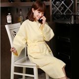 Promotional Hotel / Home / Suna Cotton Waffle Couple Bathrobes / Pajamas / Nightwear