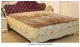 Genuine Sheepskin Fur Blanket Large Size