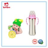 Wide Neck Stainless Steel Vacuum Flask Bottle for Baby 180ml/240ml