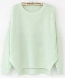 Rabbit Hair Gril Knitted Sweater (BTX830)