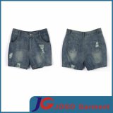 Women Denim Distressed Short Shorts (JC6039)