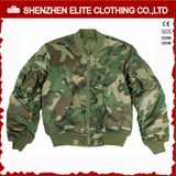 2018 Fashion Clothes Embroidery Camo Bomber Jacket Cheap (ELTWBJI-15)