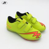 Baby Sports Shoes Magic Button Indoor Football Shoes for Kid Women