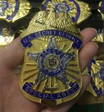 Factory Custom High Quality Metal Military Police Badge