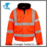Hi Viz Waterproof Storm Jacket Workwear Security Coat