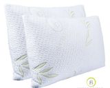 Hypoallergenic Shredded Memory Foam Standard Bamboo Pillow with Cover