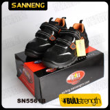 Sandal Leather Safety Shoes with Steel Toe Cap (SN5561)