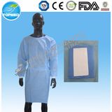 Disposable PP / PE / PP+PE / SMS / CPE Non-Woven Surgical Gown