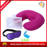 Hotel Neck Pillow with Red Color $ Customer's Logo