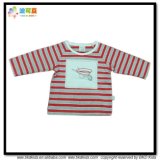 Long Sleeve Baby Garment Stripe Printing Infant T-Shirt