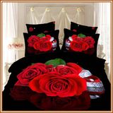 Figure Digital Print Linen Cushion