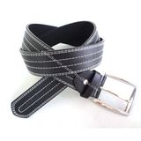 Latest Fashion Men PU Leather Stitching Belt