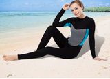 Waterproof Neoprene One-Piece Long Sleeve Man's Beachwear